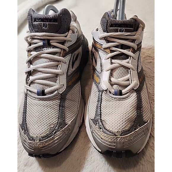 Brooks Addiction 7 Womens Shoes‎ Sneakers Athletic Gray White 42182901 Size 8.5 - Picture 3 of 12